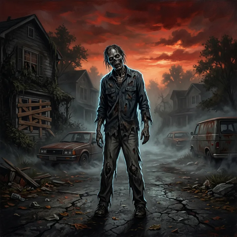 Illustration of Zombie (All Flesh Must Be Eaten)