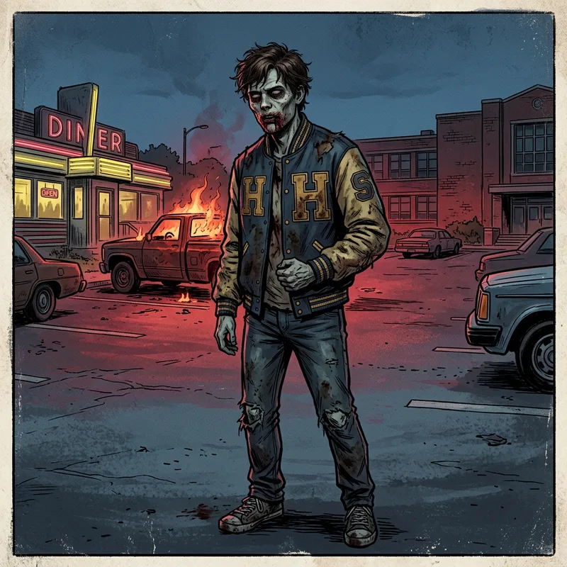 Illustration of Zombies of Afterlife with Archie