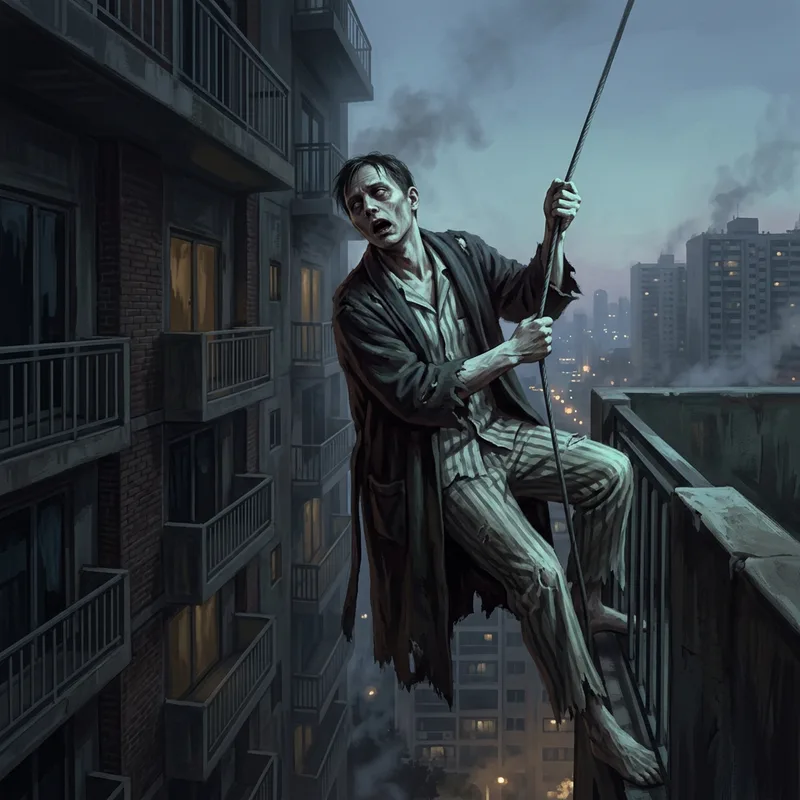 Illustration of The infected of #Alive