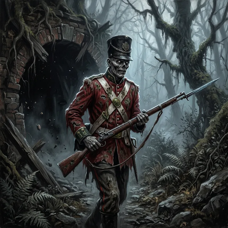 Illustration of Undead redcoats of Betaal