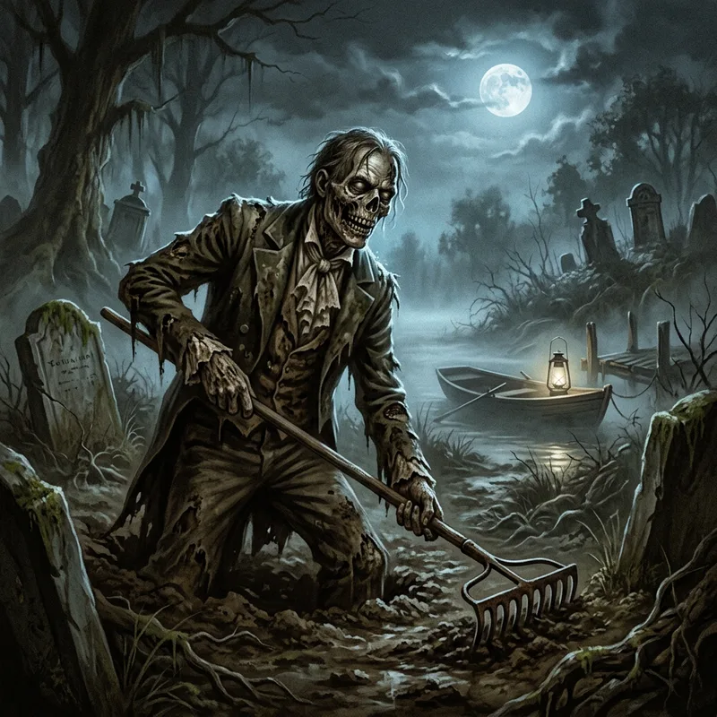 Illustration of Zombies of Children Shouldn't Play with Dead Things