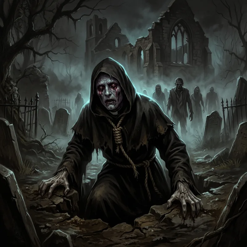 Illustration of The dead of Dunwich