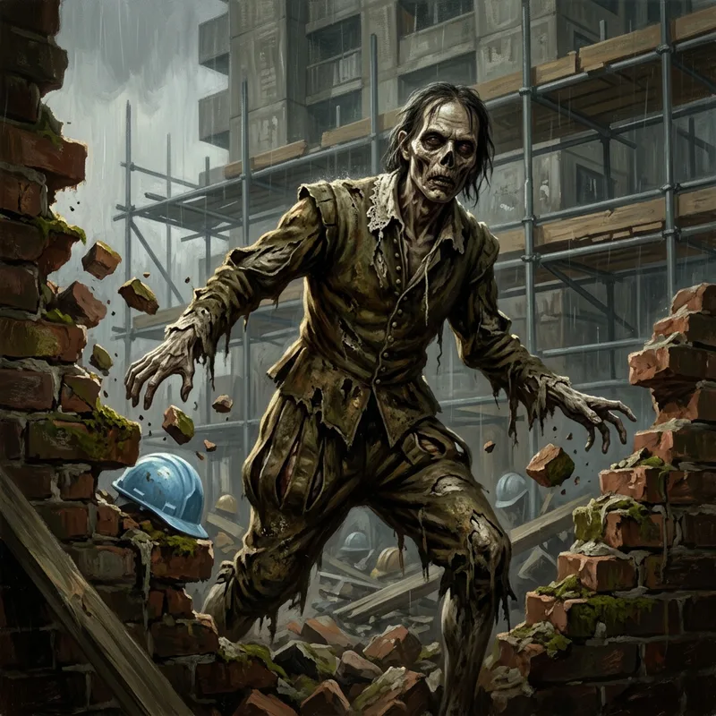 Illustration of Zombies of Cockneys vs Zombies