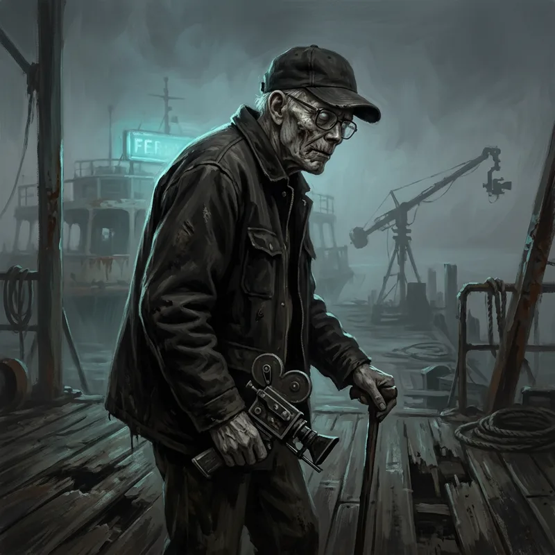 Illustration of George A. Romero (Call of the Dead)