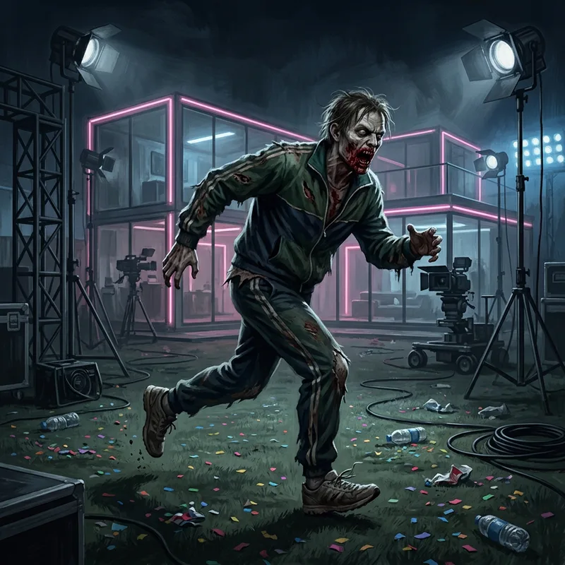 Illustration of Zombies of Dead Set