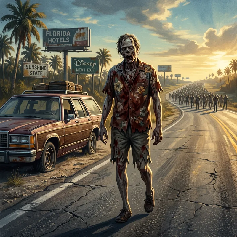 Illustration of Zombie (Death Road to Canada)