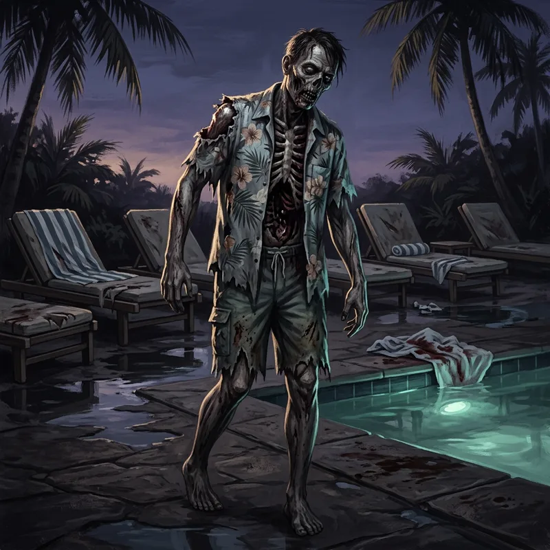 Illustration of Walker (Dead Island)