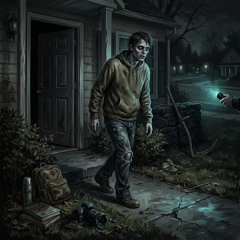 Illustration of Zombies of Diary of the Dead