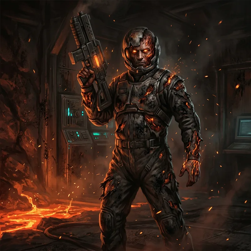 Illustration of The Possessed