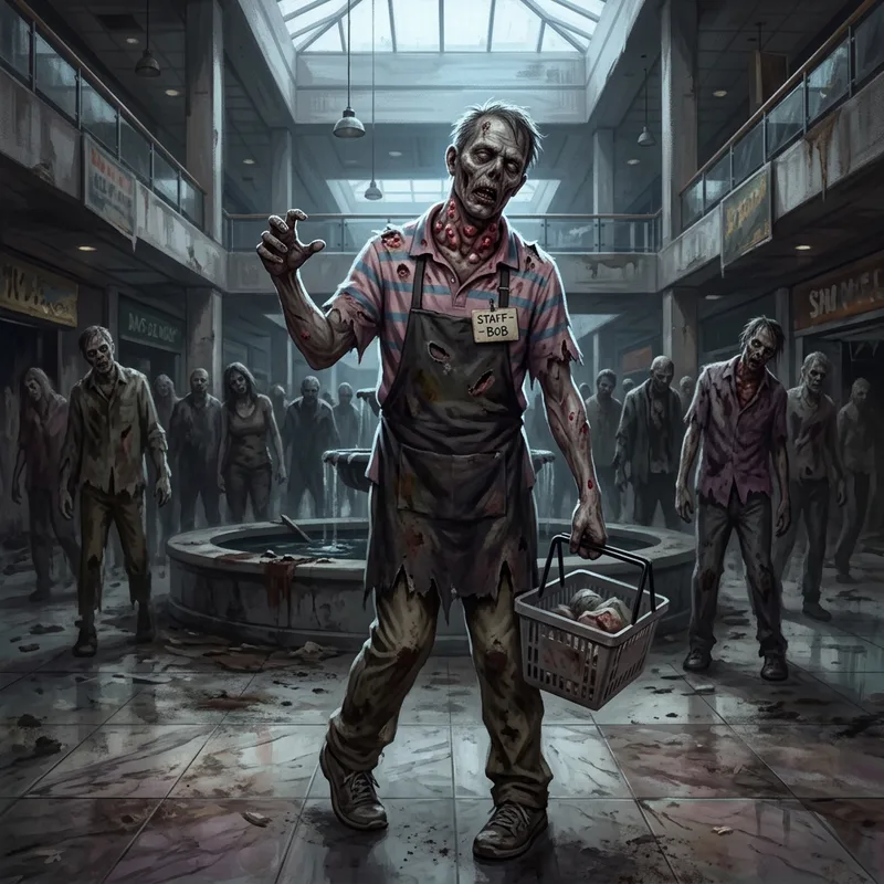 Illustration of Zombie (Dead Rising)