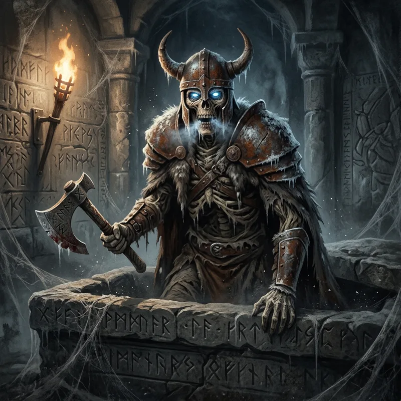 Illustration of Draugr (The Elder Scrolls)