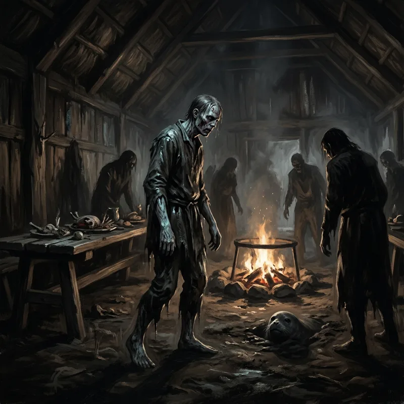 Illustration of The dead of Fróðá