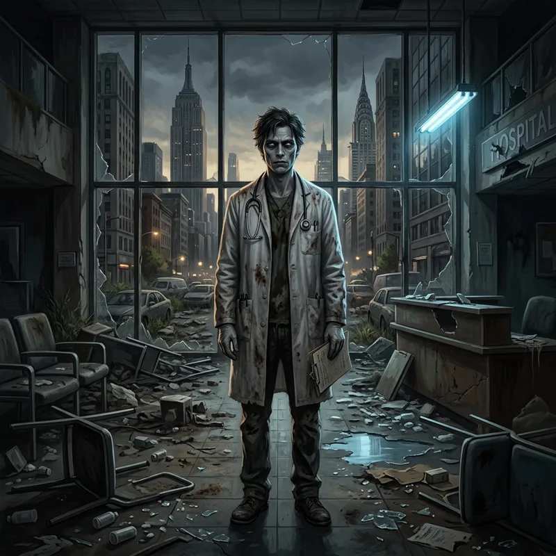 Illustration of Gary Fleck