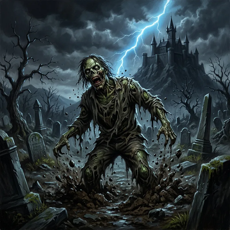 Illustration of Zombie (Ghosts 'n Goblins)