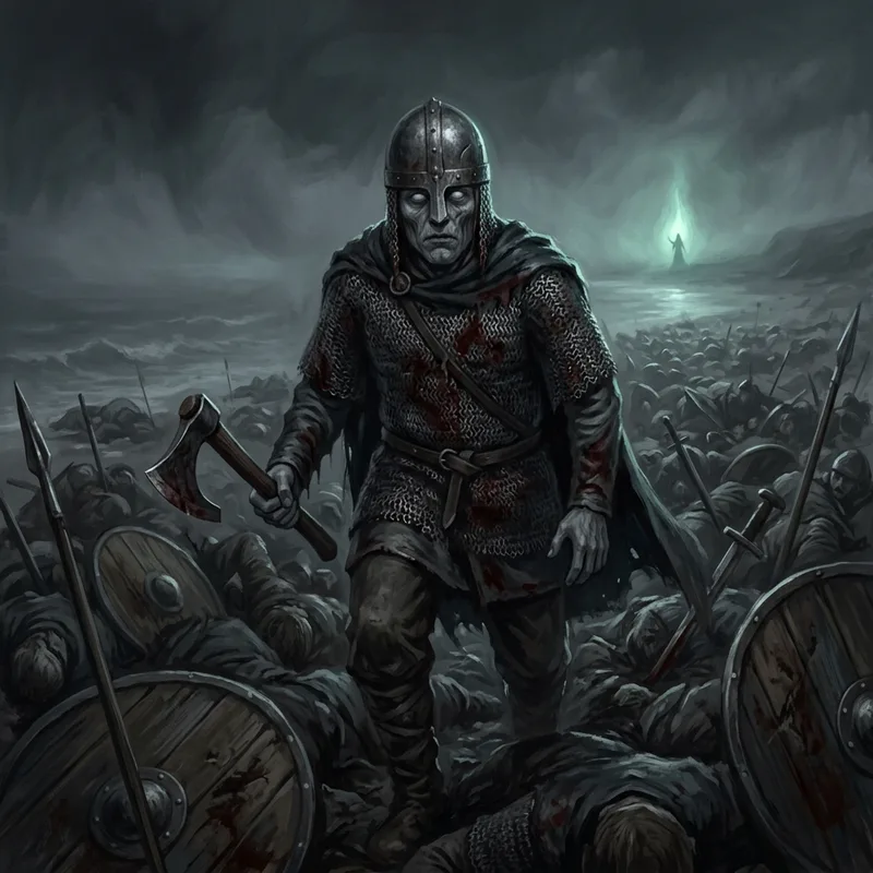 Illustration of Hjaðningavíg