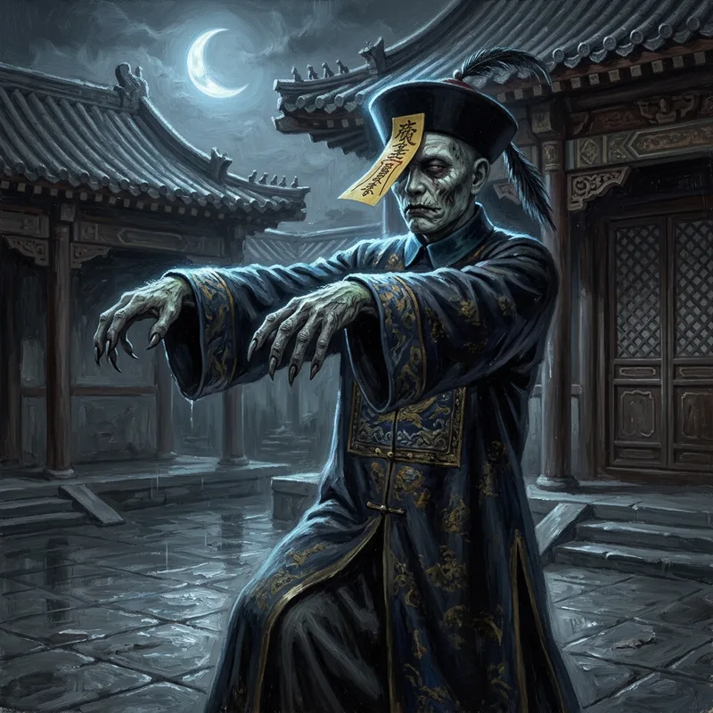 Illustration of Jiangshi