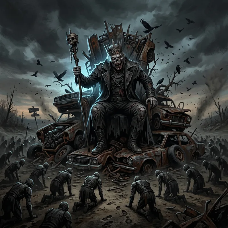 Illustration of King Zombie