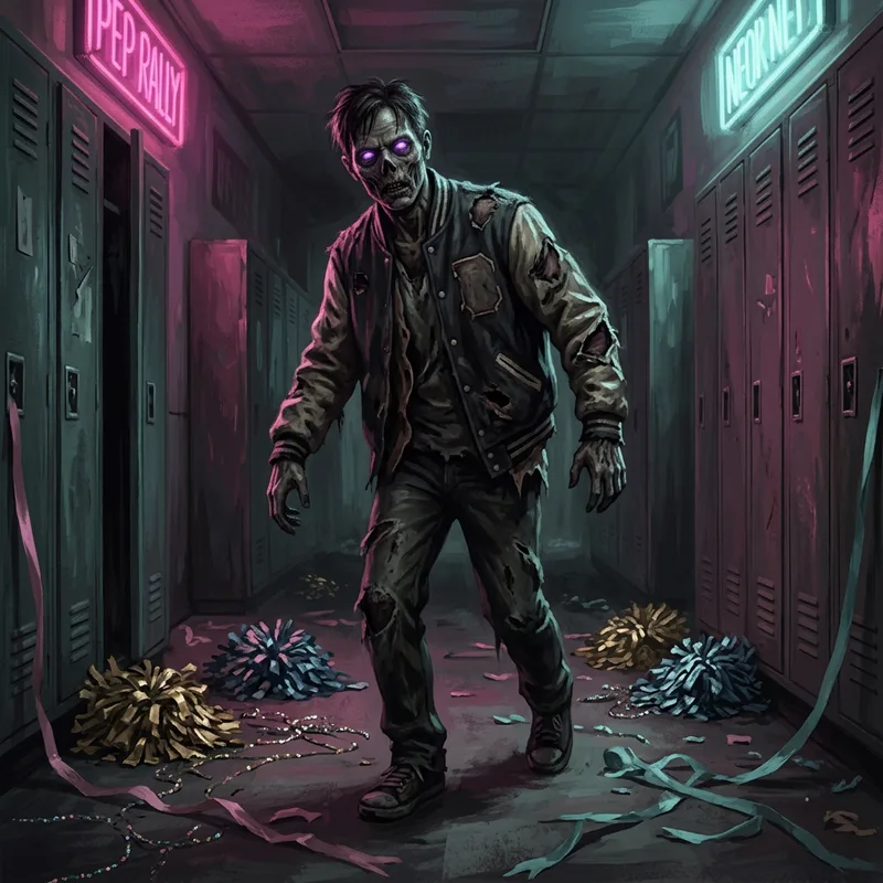 Illustration of Zombie (Lollipop Chainsaw)