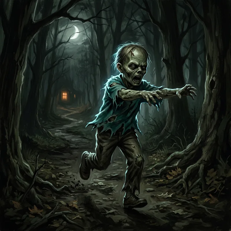 Illustration of Baby Zombie (Minecraft)