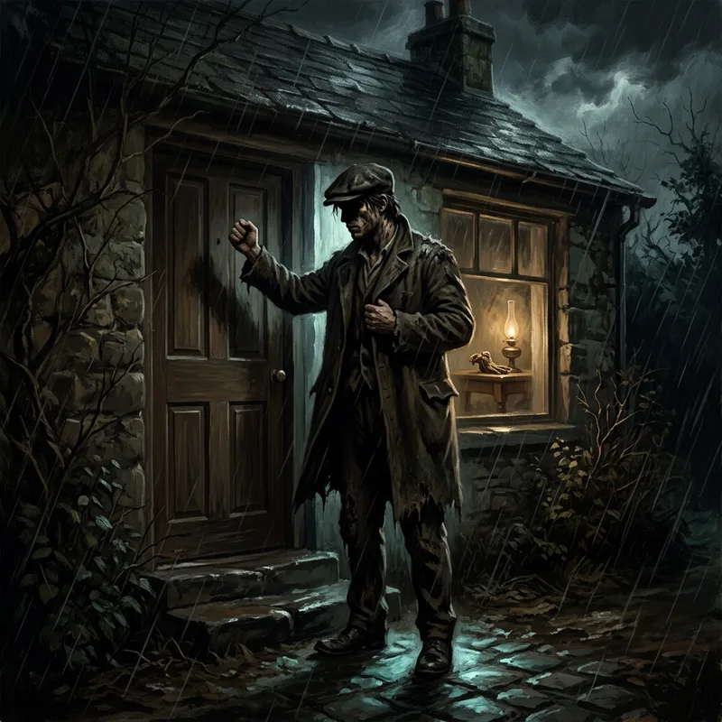 Illustration of Herbert White (The Monkey's Paw)