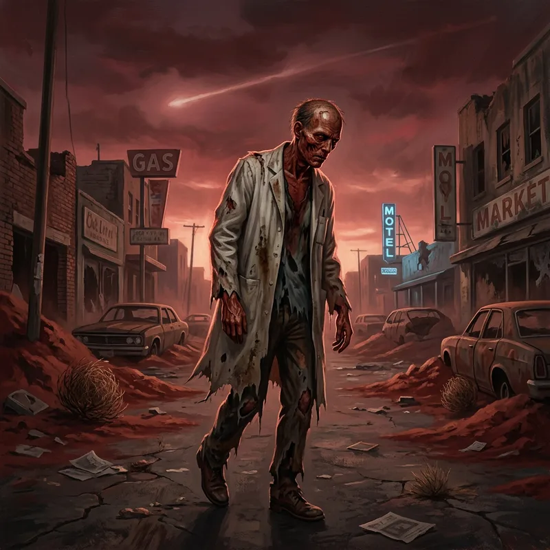 Illustration of Comet zombies
