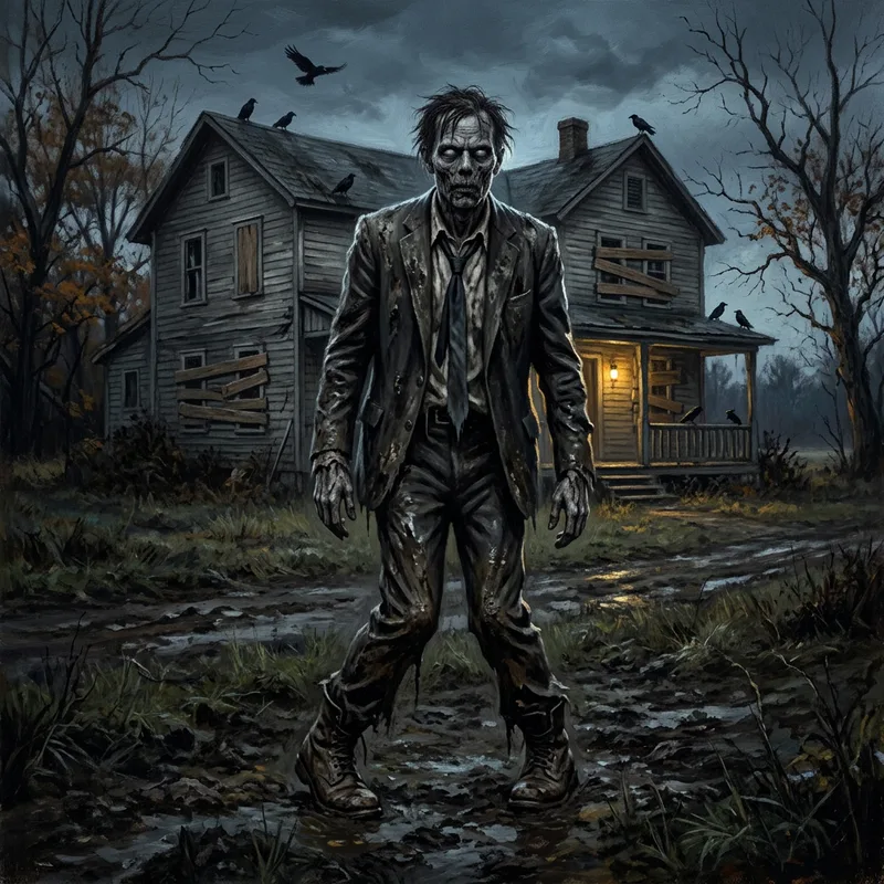Illustration of Ghouls of Night of the Living Dead