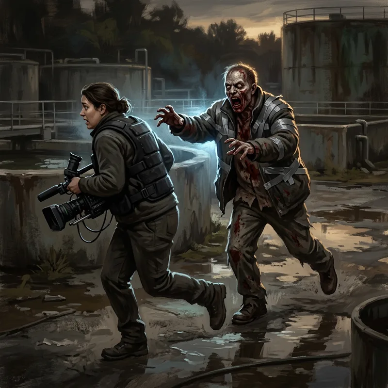 Illustration of Zombies of One Cut of the Dead