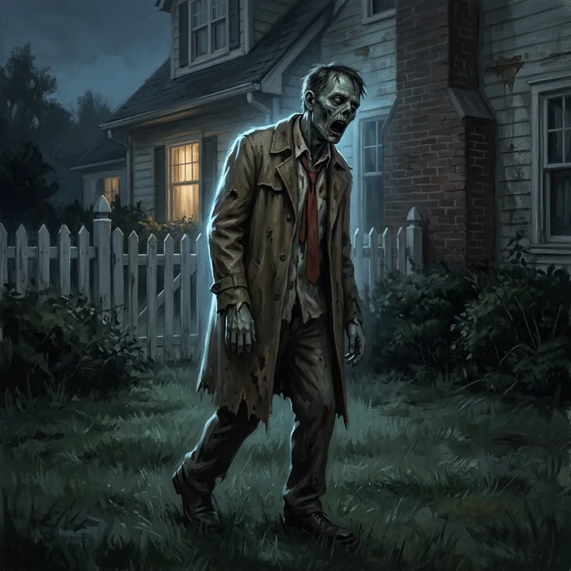 Illustration of Zombie (Plants vs. Zombies)