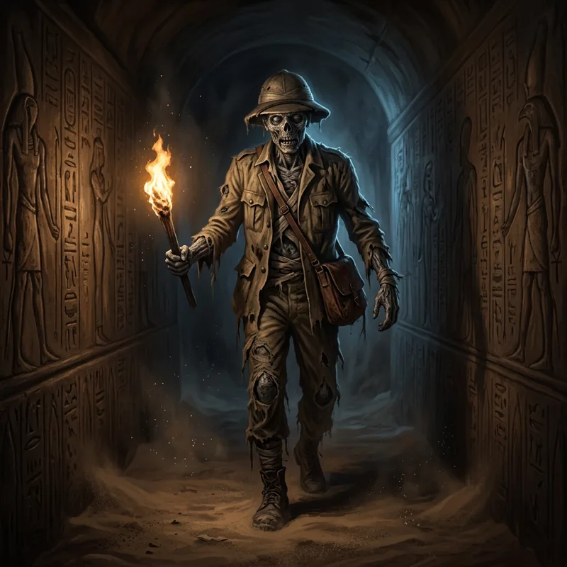 Illustration of Explorer Zombie