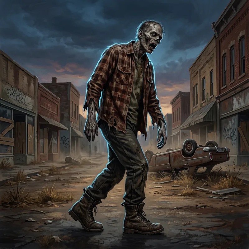 Illustration of Zombie (Project Zomboid)