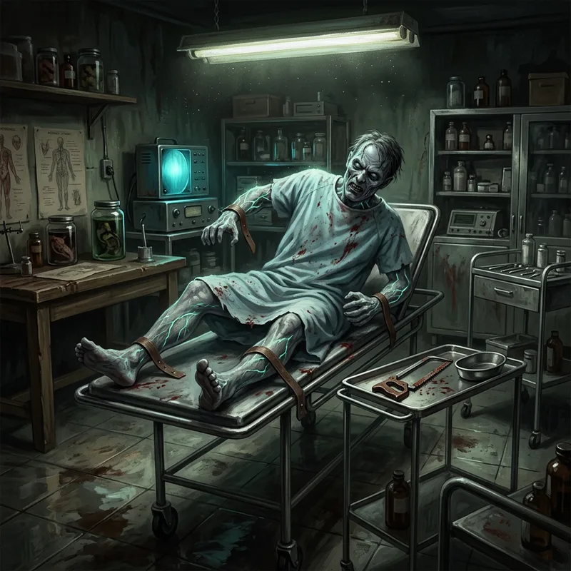 Illustration of Re-animated corpses of Re-Animator