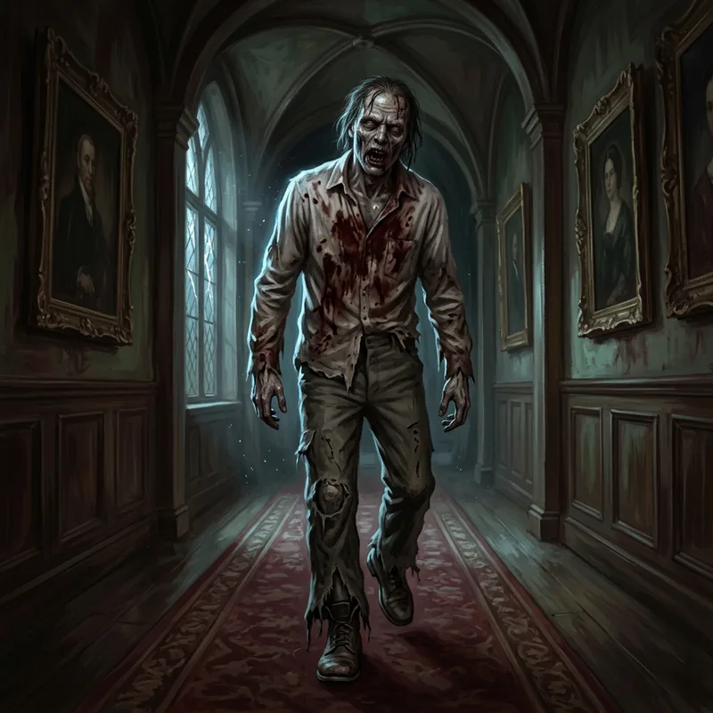 Illustration of Zombie (Resident Evil)