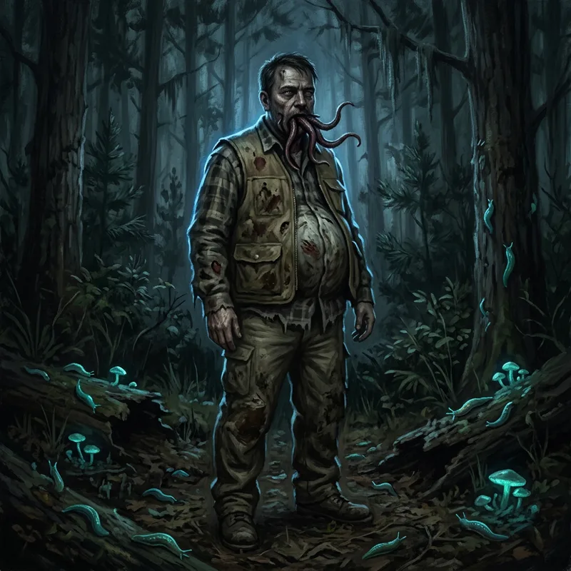Illustration of The infected of Slither