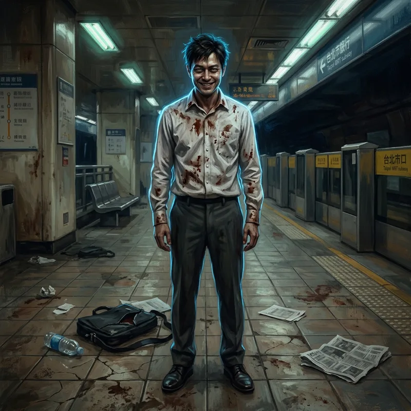 Illustration of The infected of The Sadness