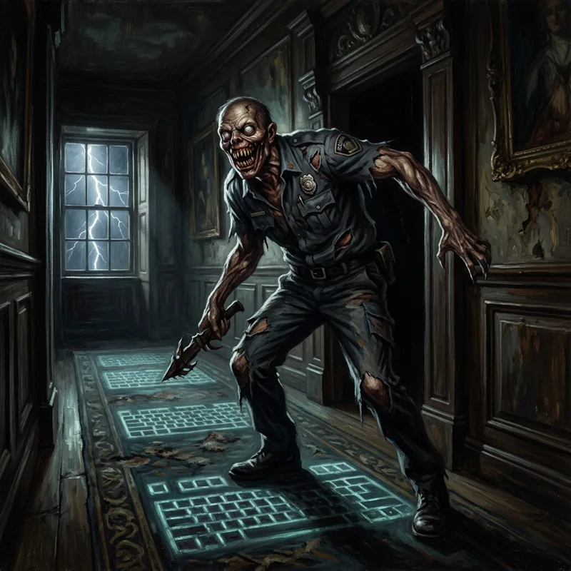 Illustration of Zombie (The Typing of the Dead)