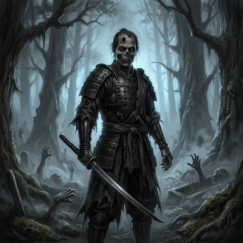 Illustration of Zombies of the Forest of Resurrection