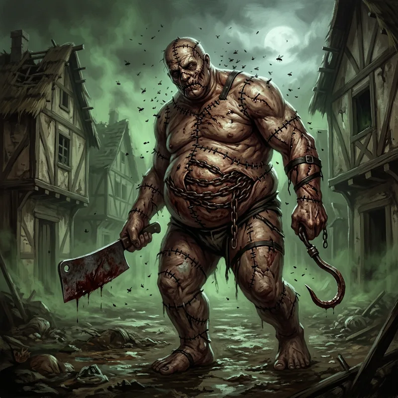 Illustration of Abomination (Warcraft)
