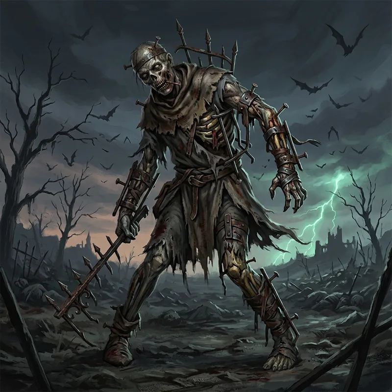 Illustration of Zombie (Warhammer)