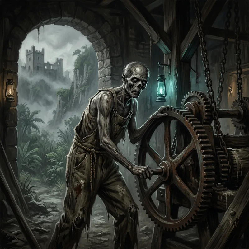 Illustration of Legendre's zombies