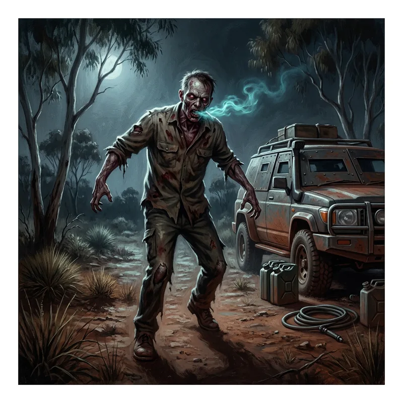 Illustration of Zombies of Wyrmwood