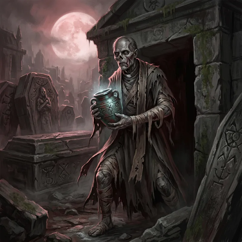 Illustration of Zombie (Yu-Gi-Oh! Type)