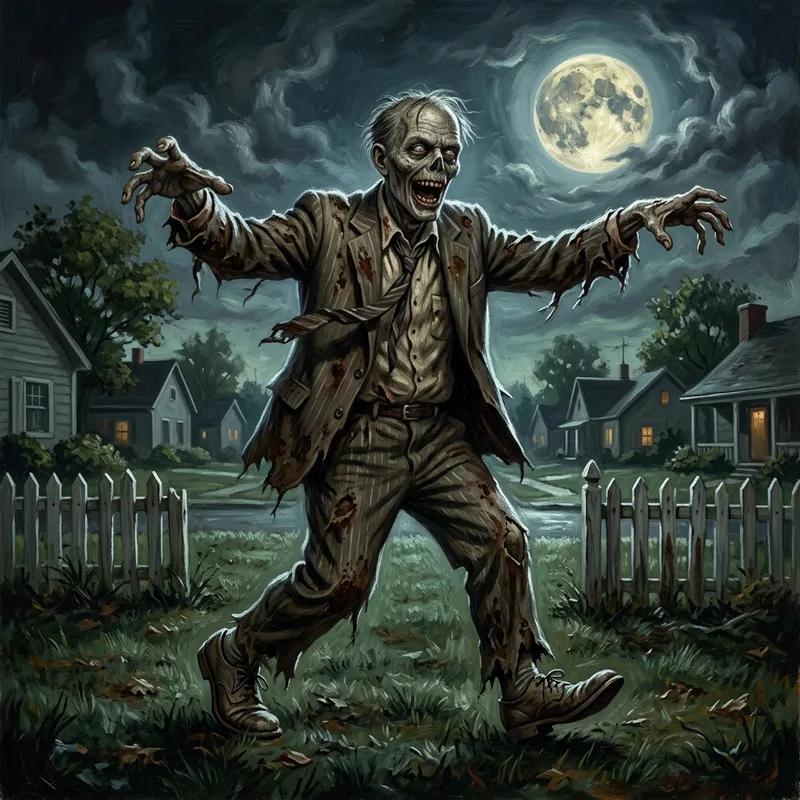 Illustration of Zombie (Zombies Ate My Neighbors)