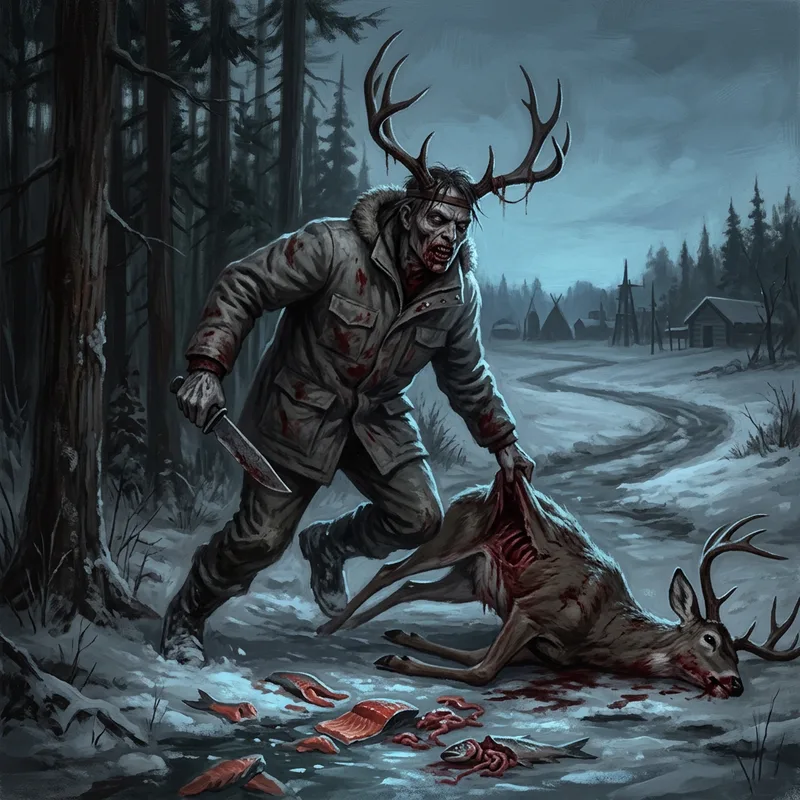 Illustration of Zeds (Blood Quantum)
