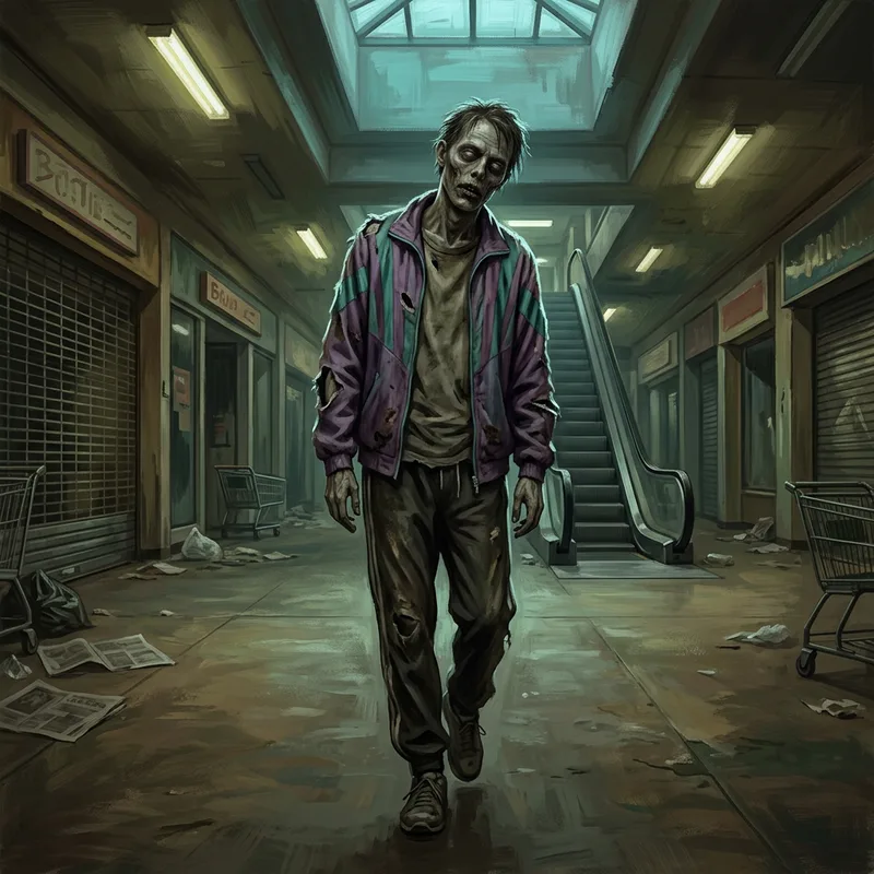 Illustration of Zombie (Zombi, 1986)