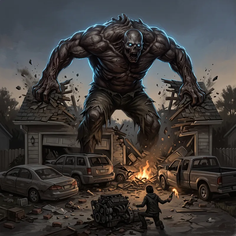Illustration of Abomination (Zombicide)