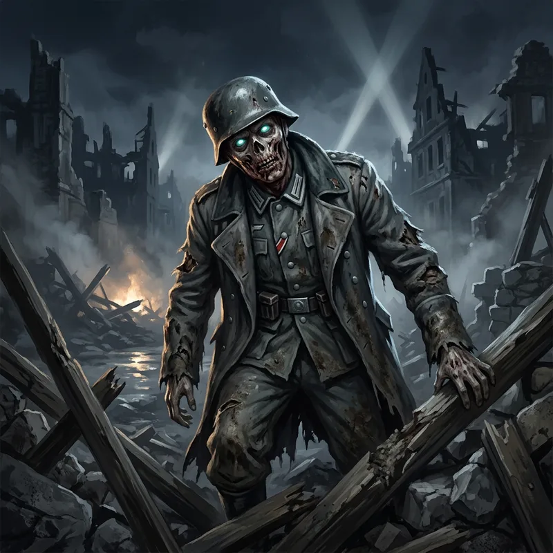 Illustration of Zombie (Zombie Army)