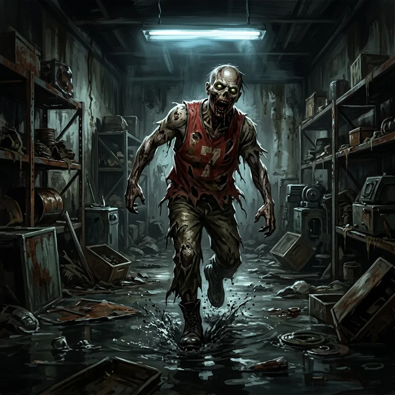 Illustration of Zombie (Zombie Panic! Source)