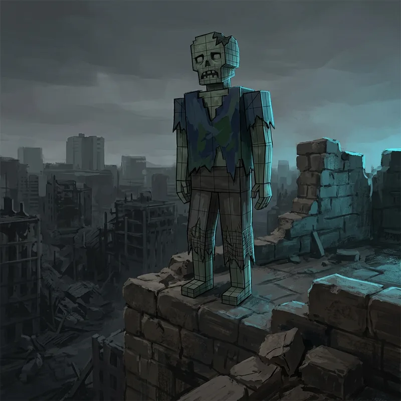 Illustration of Zombie (Zombie Zombie)
